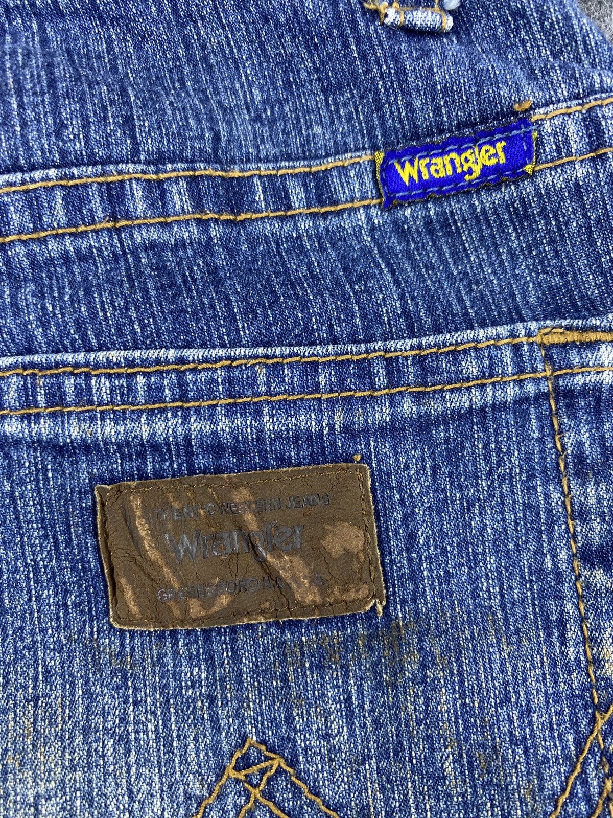 Jean × Vintage × Wrangler Vintage Wrangler Blue Wash Bootcut Jeans - J1070 Size 25" / US 0 / IT 36 - 10 Thumbnail
