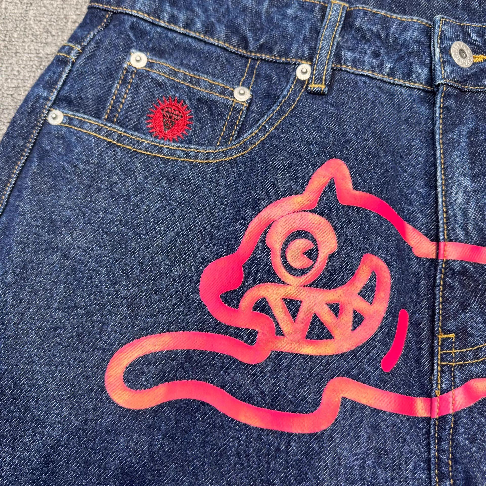 Billionaire Boys Club BBC Flying Dog Denim Jeans Q5 Size US 34 / EU 50 - 4 Thumbnail