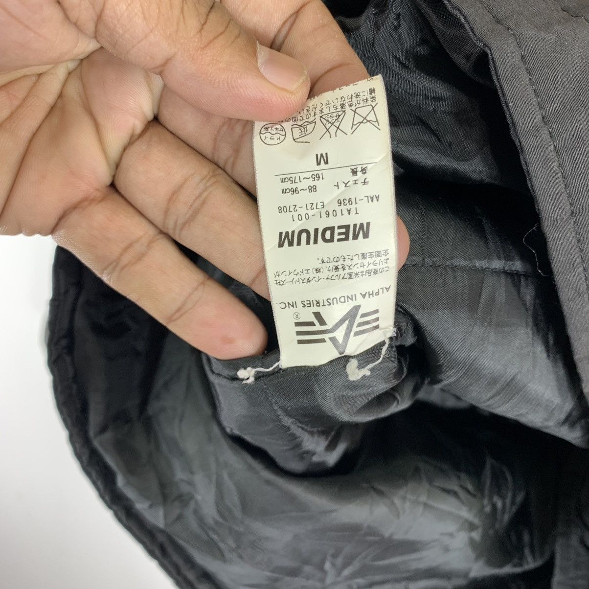 Alpha Industries VINTAGE ALPHA INDUSTRIES PARKA HOODIE BOMBER JACKET Size US M / EU 48-50 / 2 - 11 Thumbnail
