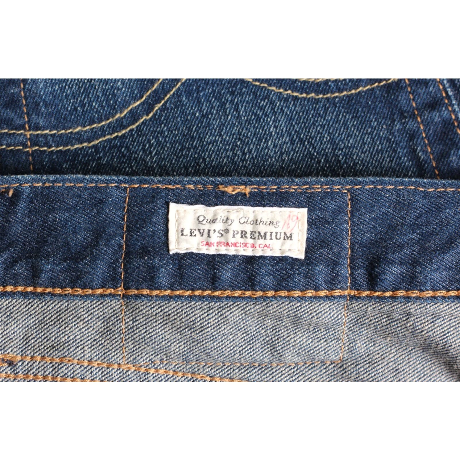 Levi's VINTAGE? LEVI’S 501 PREMIUM Big E Jeans Men W31 L32 Regular Straight Stretch DZ6313 Size US 31 - 7 Thumbnail