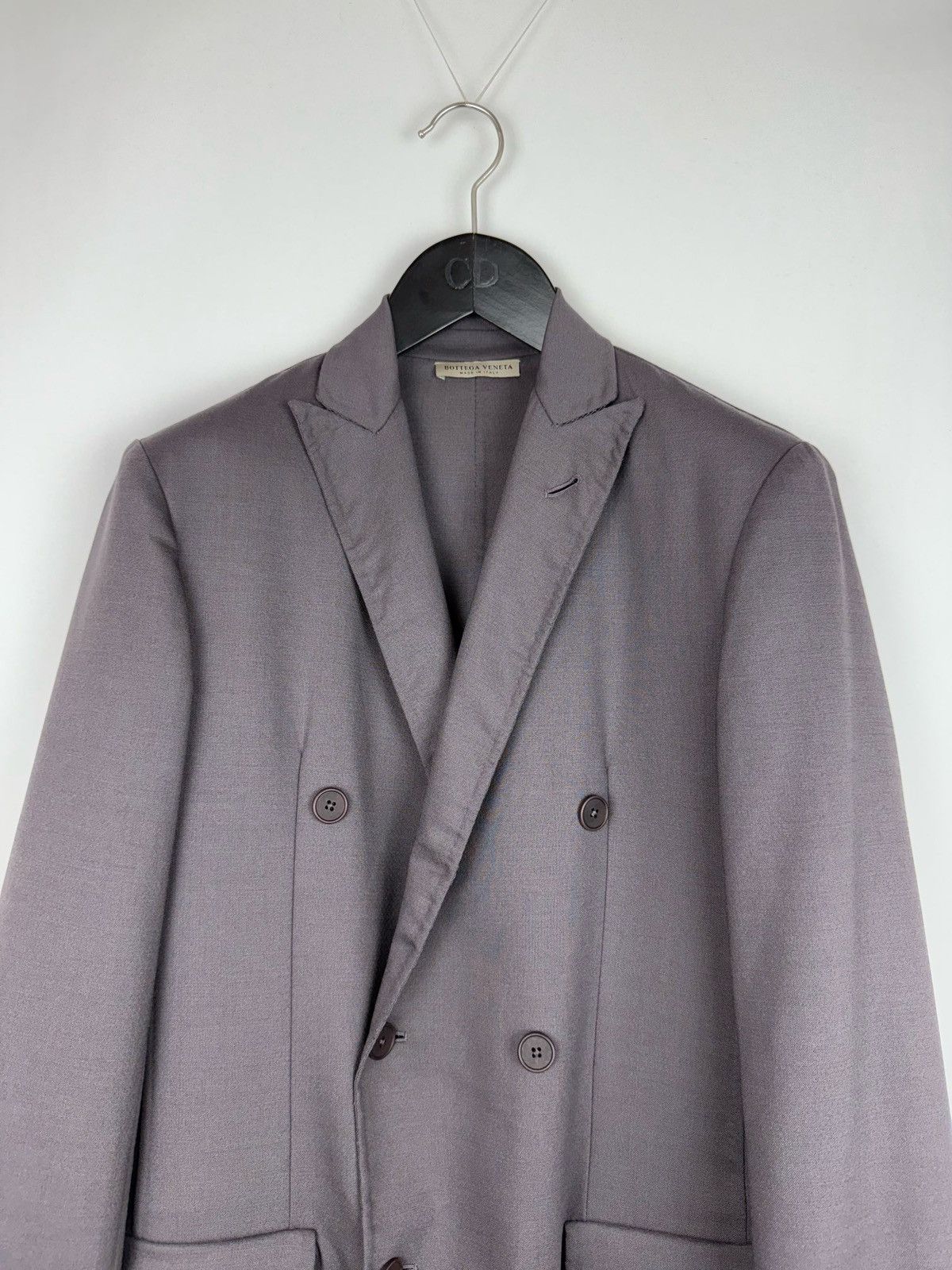 Bottega Veneta BOTTEGA VENETA 13FW ARCHIVE DOUBLE BREASTED TAILORED JACKET Size 44S - 3 Thumbnail