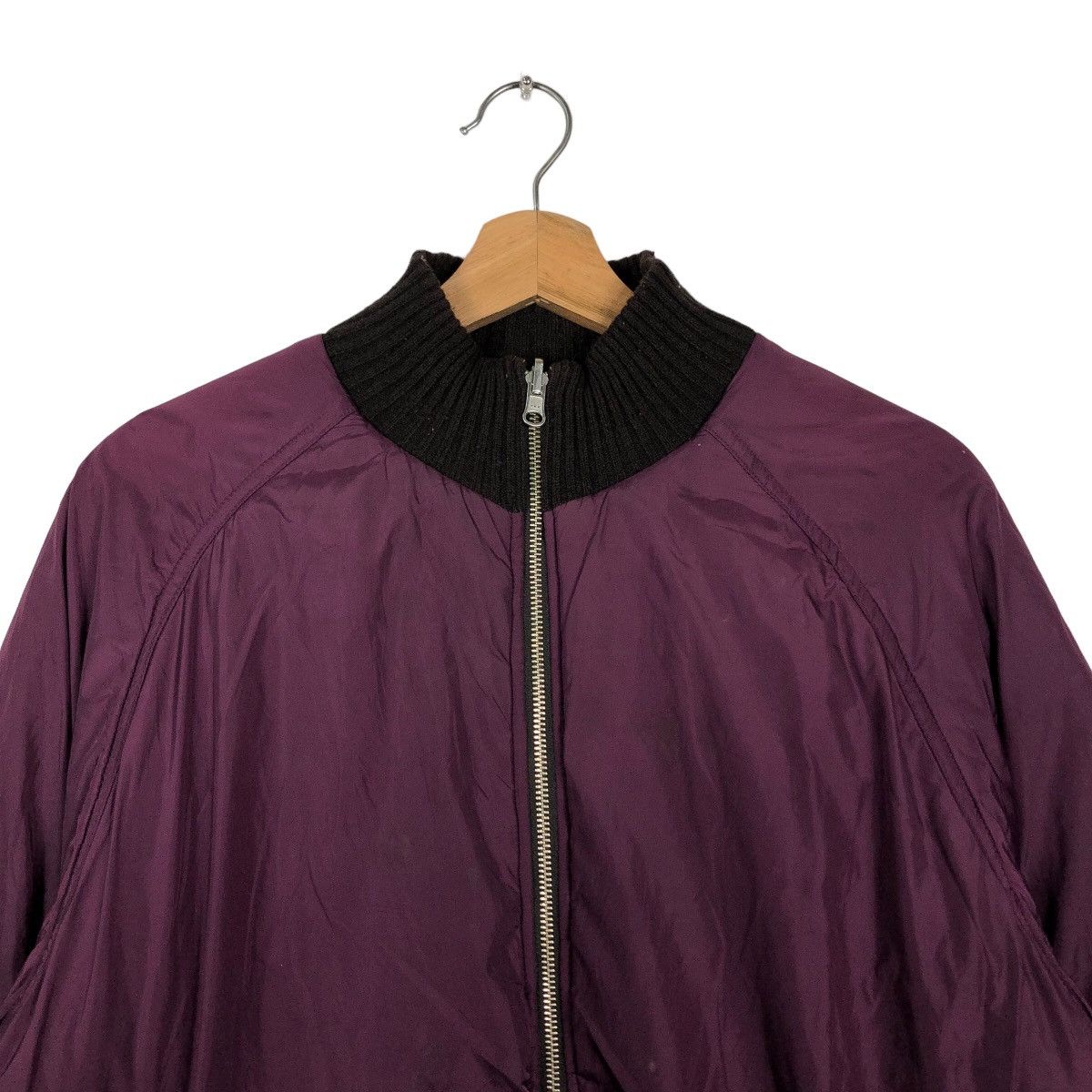 Japanese Brand 🔥Vintage Reversible Bomber Jacket Beams Japan Issey Miyake Size US L / EU 52-54 / 3 - 14 Thumbnail