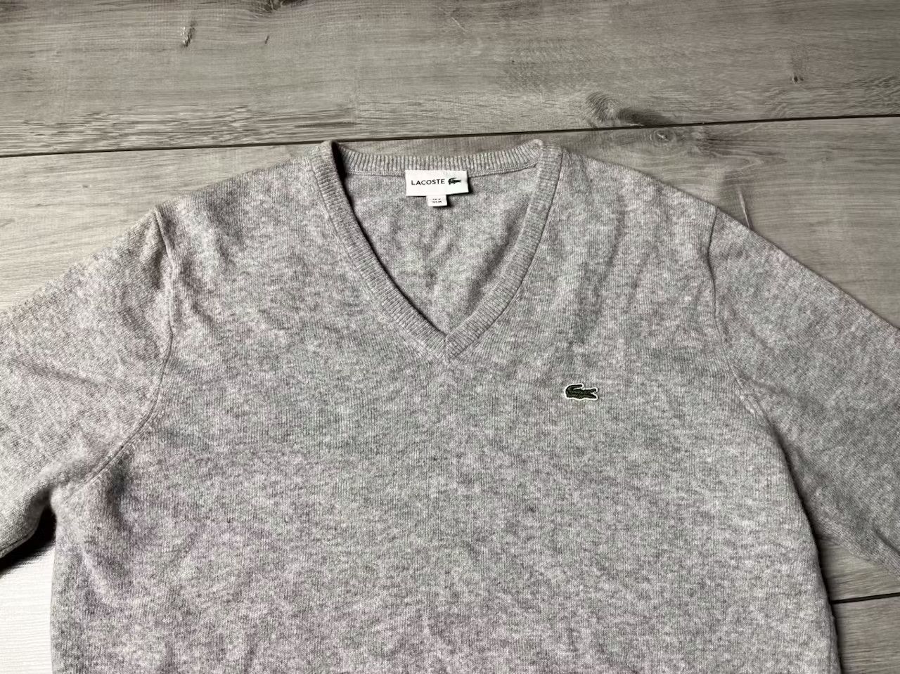 Lacoste Lacoste sweater jumper wool size Medium Size US M / EU 48-50 / 2 - 4 Thumbnail