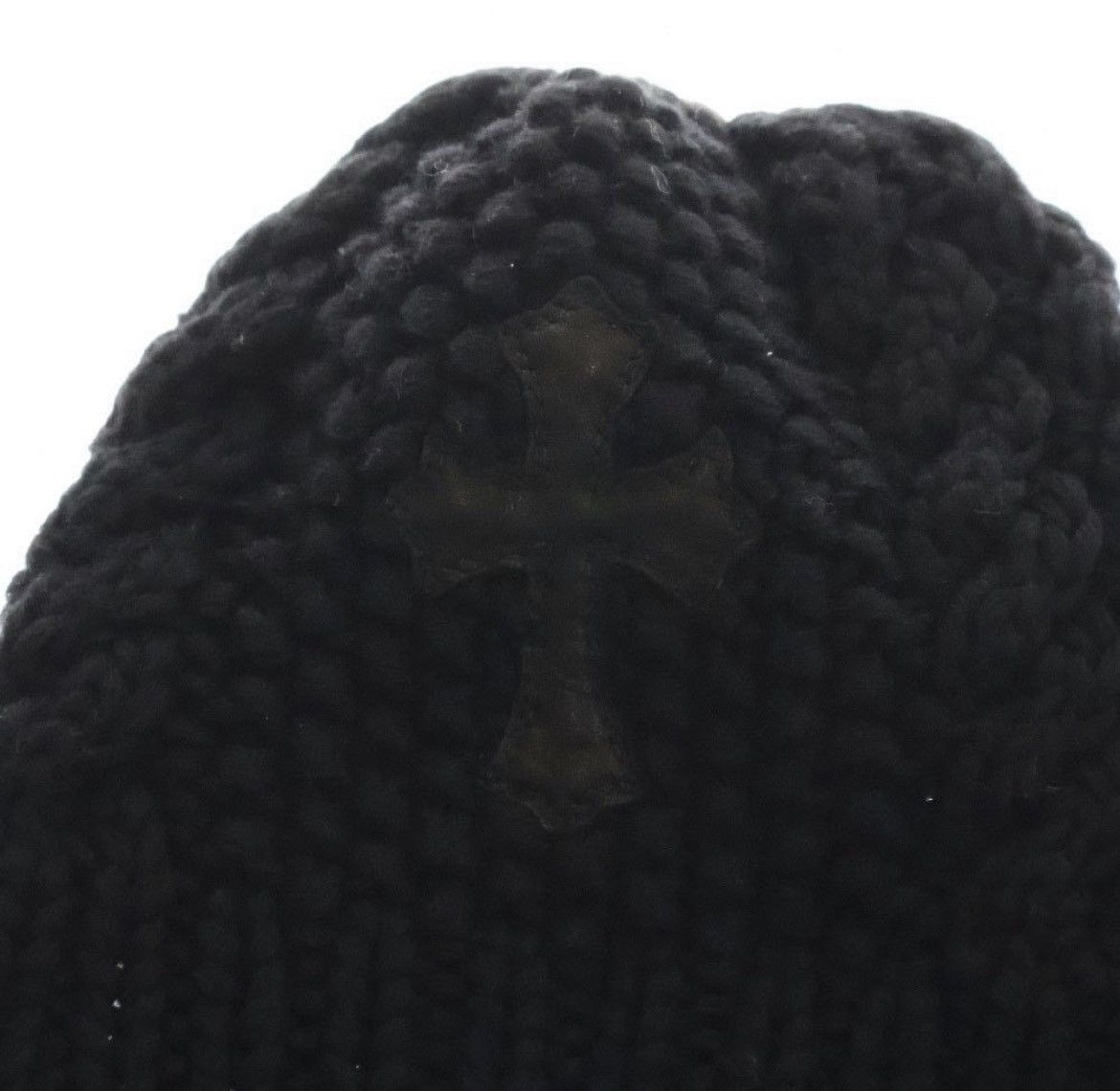 Chrome Hearts Chrome Hearts Cross Patch Cashmere Beanie Hat Size ONE SIZE - 8 Thumbnail
