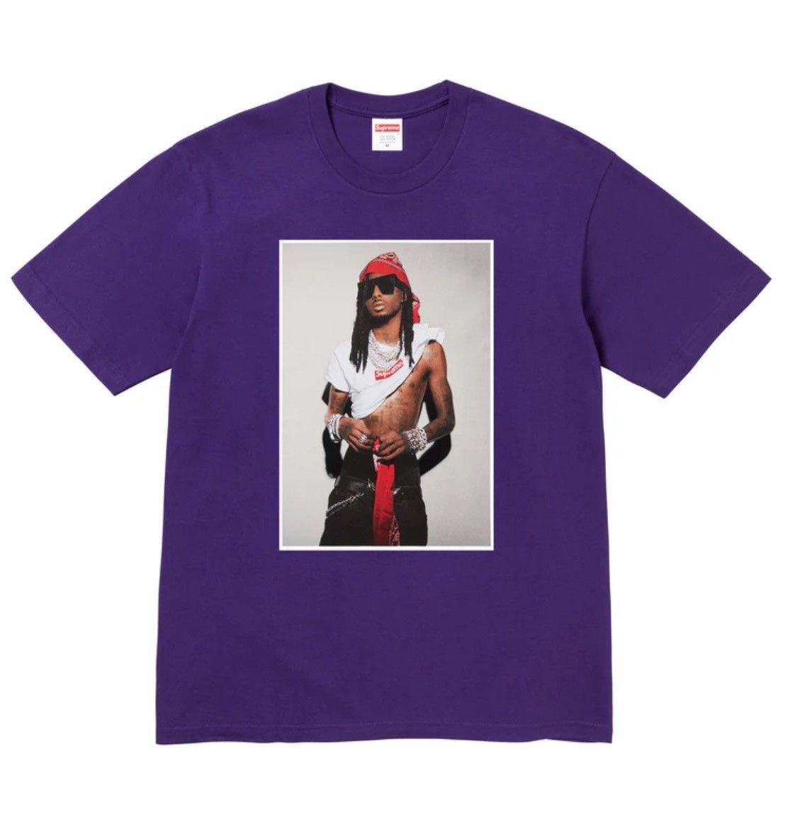 Supreme Playboi Carti Supreme collab tee Size US S / EU 44-46 / 1 - 1 Thumbnail