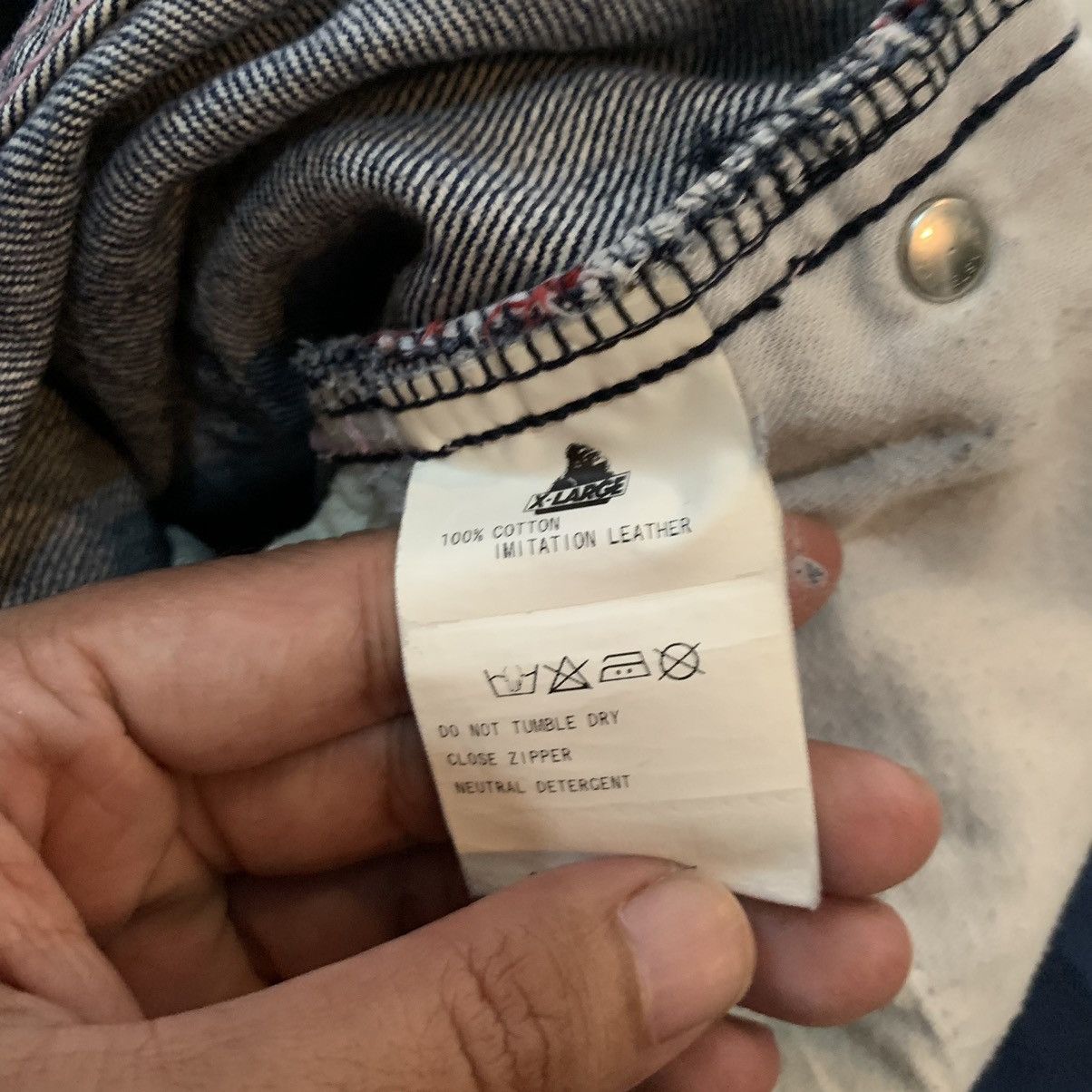 Japanese Brand × Xlarge X large selvedge jeans Size US 34 / EU 50 - 7 Thumbnail