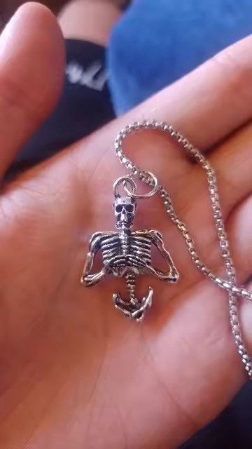 Japanese Brand PRAYING Skeleton Necklace Size ONE SIZE - 2 Thumbnail