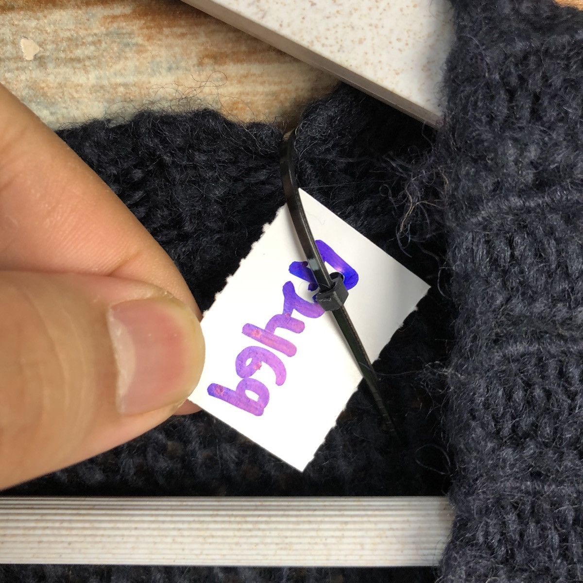 Japanese Brand Earth & Music Econogly Dark Blue Cardigan Knitwear #A2469 Size M / US 6-8 / IT 42-44 - 10 Thumbnail