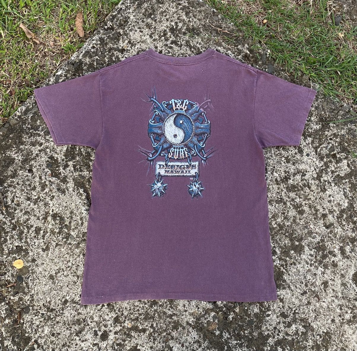 Vintage Vintage T&C Surf Designs Hawaii Tshirt Size US L / EU 52-54 / 3 - 1 Thumbnail