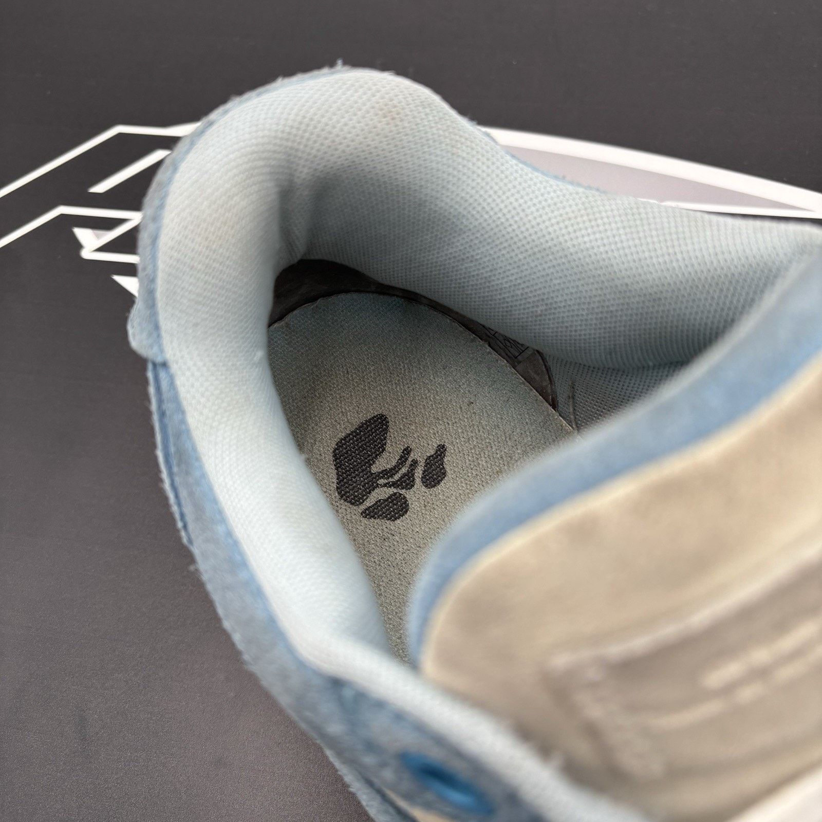 Off-White Off-White Out of Office Suede ' Light Blue, White ‘ Size US 12 / EU 45 - 7 Thumbnail