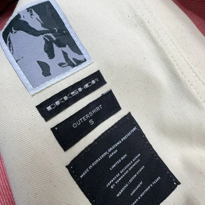 Rick Owens Rick Owens DRKSHDW Orange Casual Denim Jacket -2507 Size US S / EU 44-46 / 1 - 3 Thumbnail