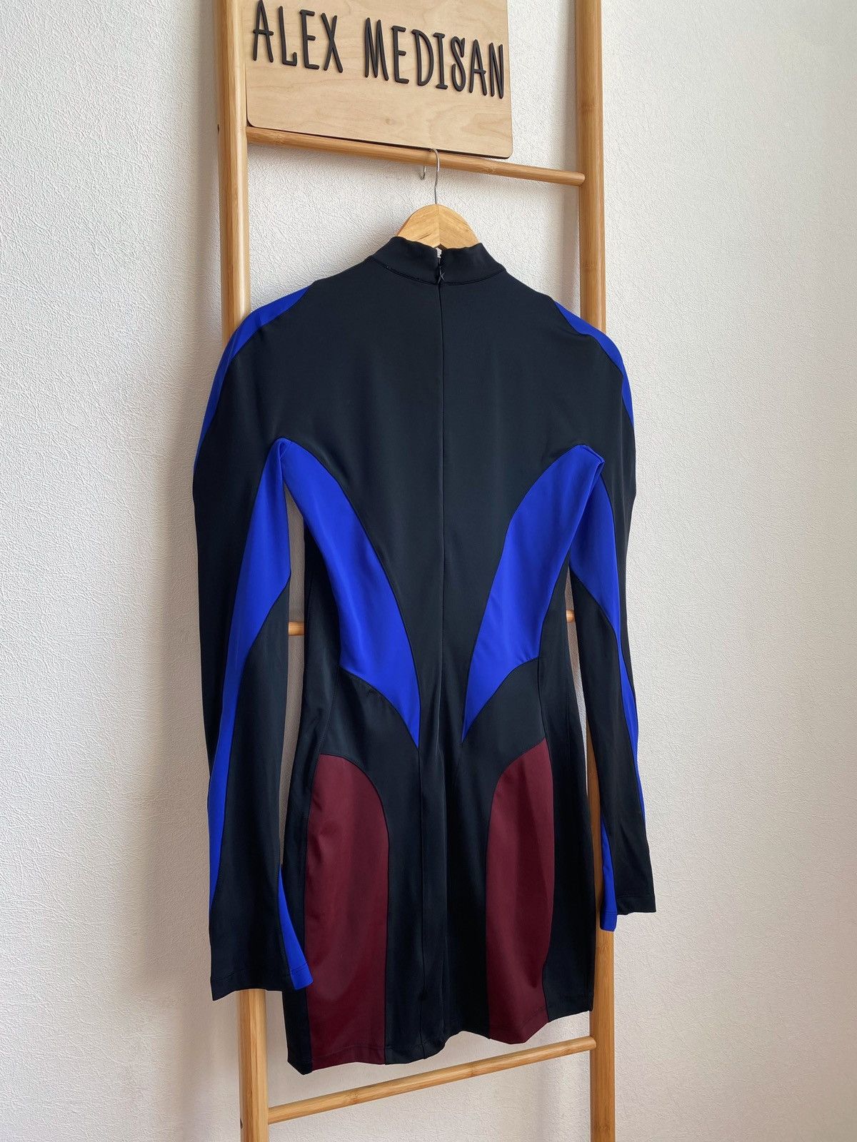 Mugler Mugler x H&M Spiral Paneled Mini Dress Size M / US 6-8 / IT 42-44 - 22 Thumbnail