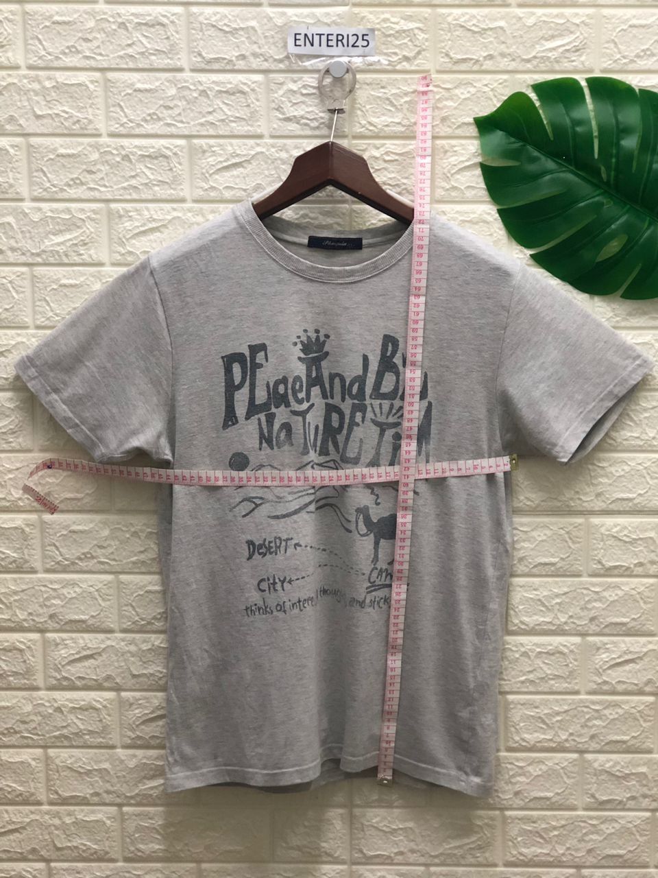 Vintage vintage peae and bl naturetim camel T shirt Size US L / EU 52-54 / 3 - 10 Thumbnail