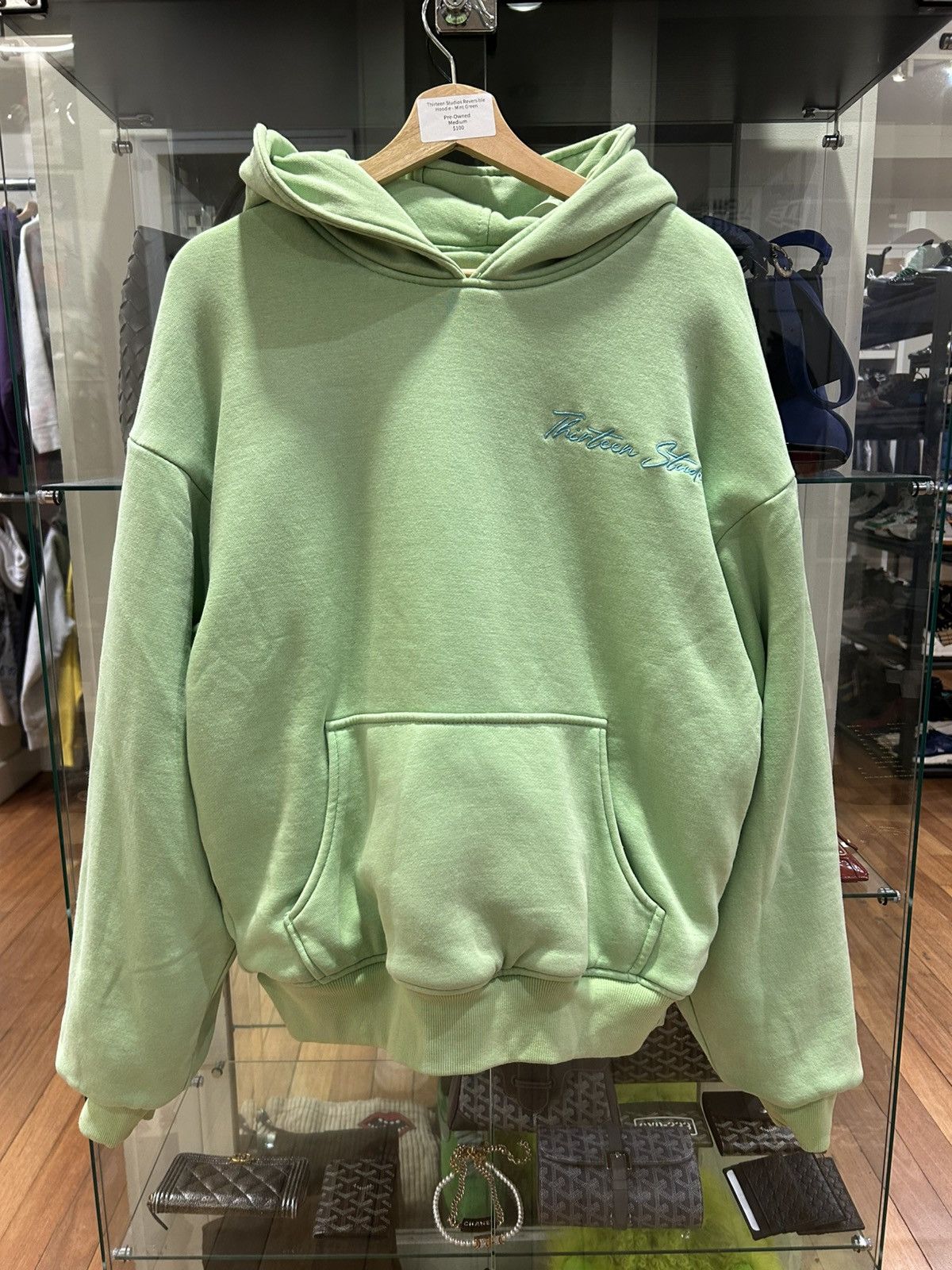 Thirteen Studios Thirteen Studios Reversible Hoodie Green Size US M / EU 48-50 / 2 - 1 Thumbnail