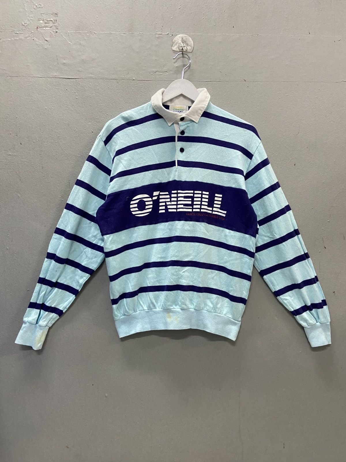 O'Neill VINTAGE O’NEILL RUGBY LONG SLEEVE POLO SHIRT Size US L / EU 52-54 / 3 - 1 Thumbnail