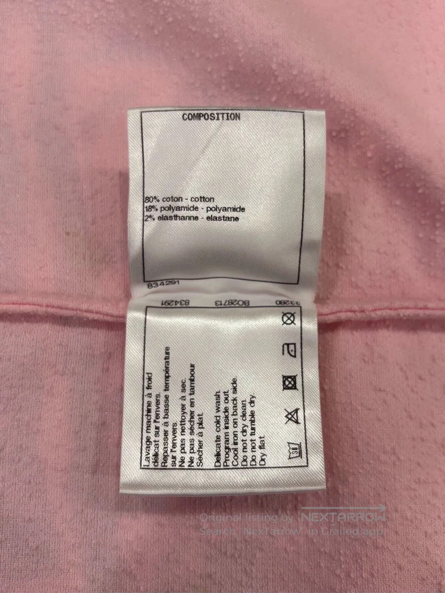 Chanel Chanel Cruise Collection Pink Short Sleeve Tee. Size XS / US 0-2 / IT 36-38 - 7 Thumbnail