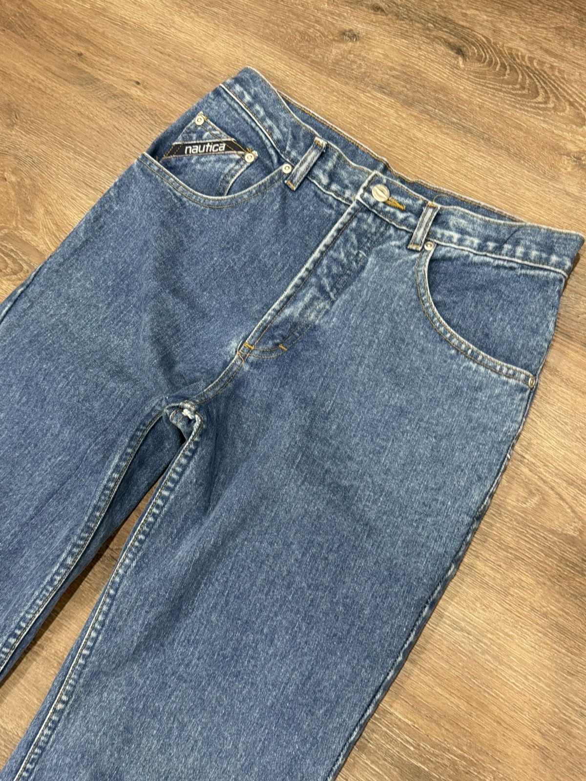 Nautica Vintage Nautica Marine Denim Size US 31 - 6 Thumbnail