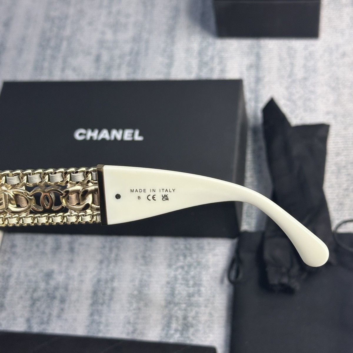 Chanel CHANEL 0CH5536Q 125513 SUNGLASSES Size ONE SIZE - 7 Thumbnail