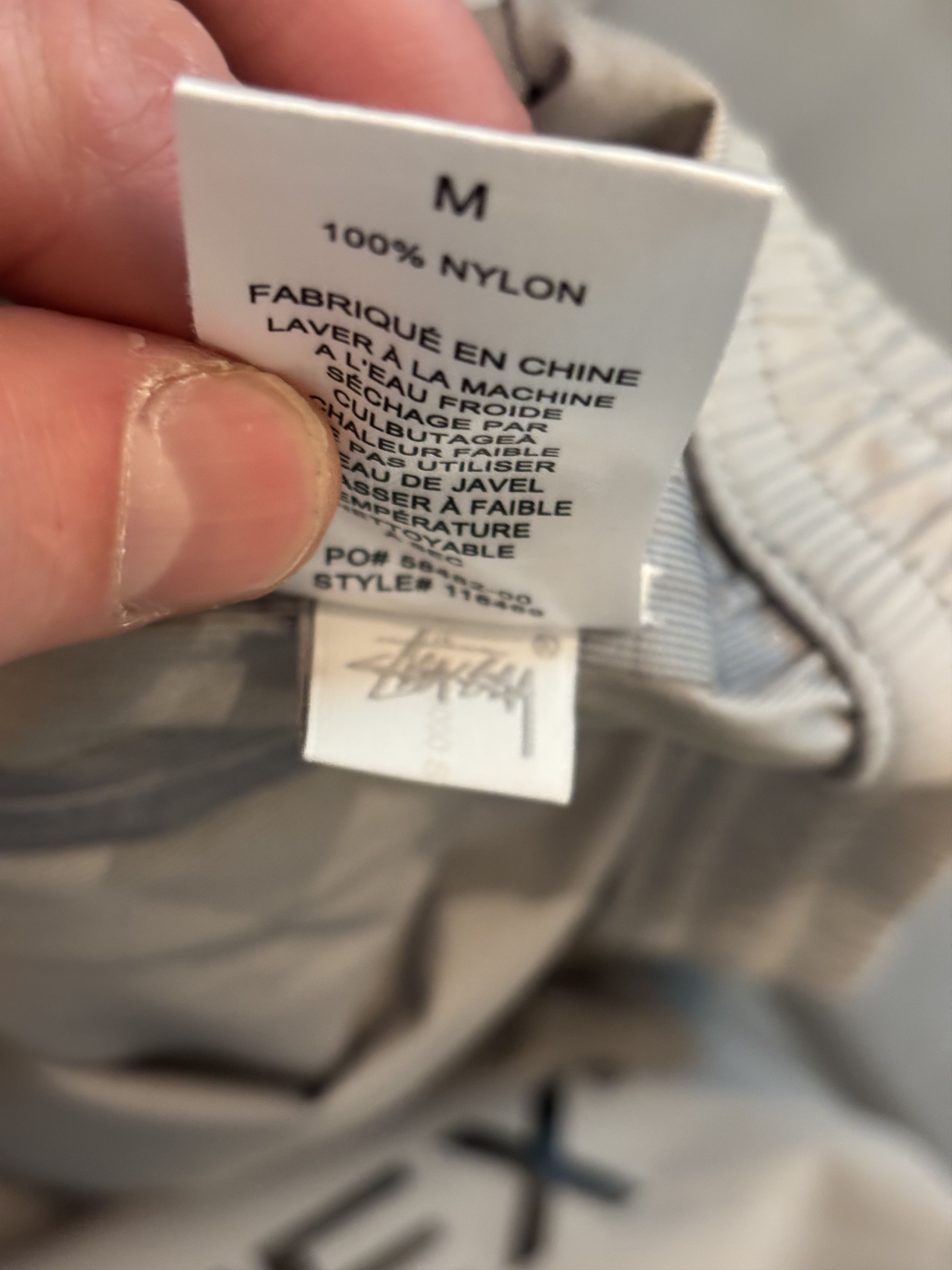 Stussy Bas de survêtement Stussy Pertex gris en tbe Size US 32 / EU 48 - 18 Thumbnail