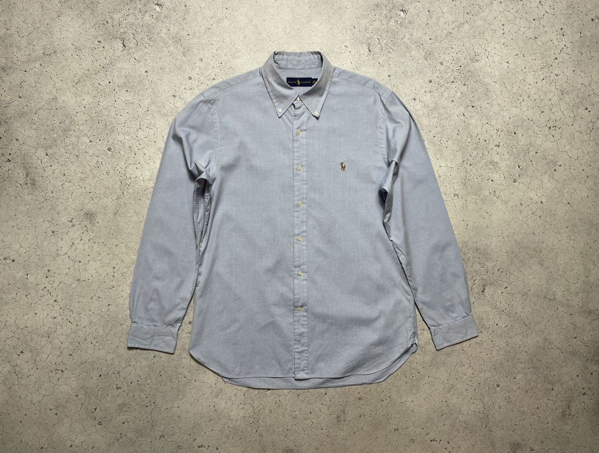 Polo Ralph Lauren × Vintage Polo Ralph Lauren Button Up Luxury Shirt Size US L / EU 52-54 / 3 - 1 Thumbnail
