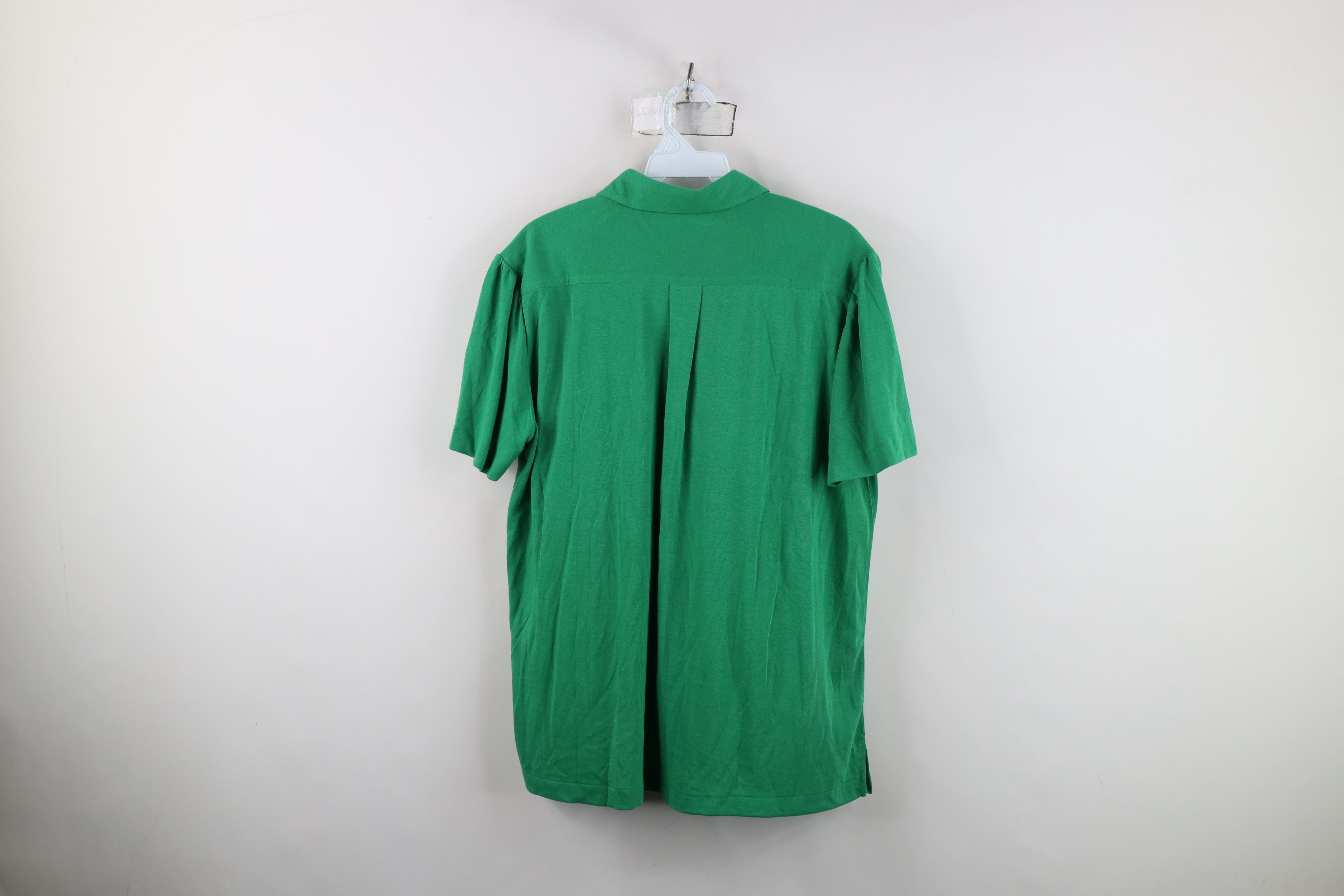 Vintage Vintage 70s Streetwear Short Sleeve Collared Button Shirt Size L / US 10 / IT 46 - 9 Thumbnail