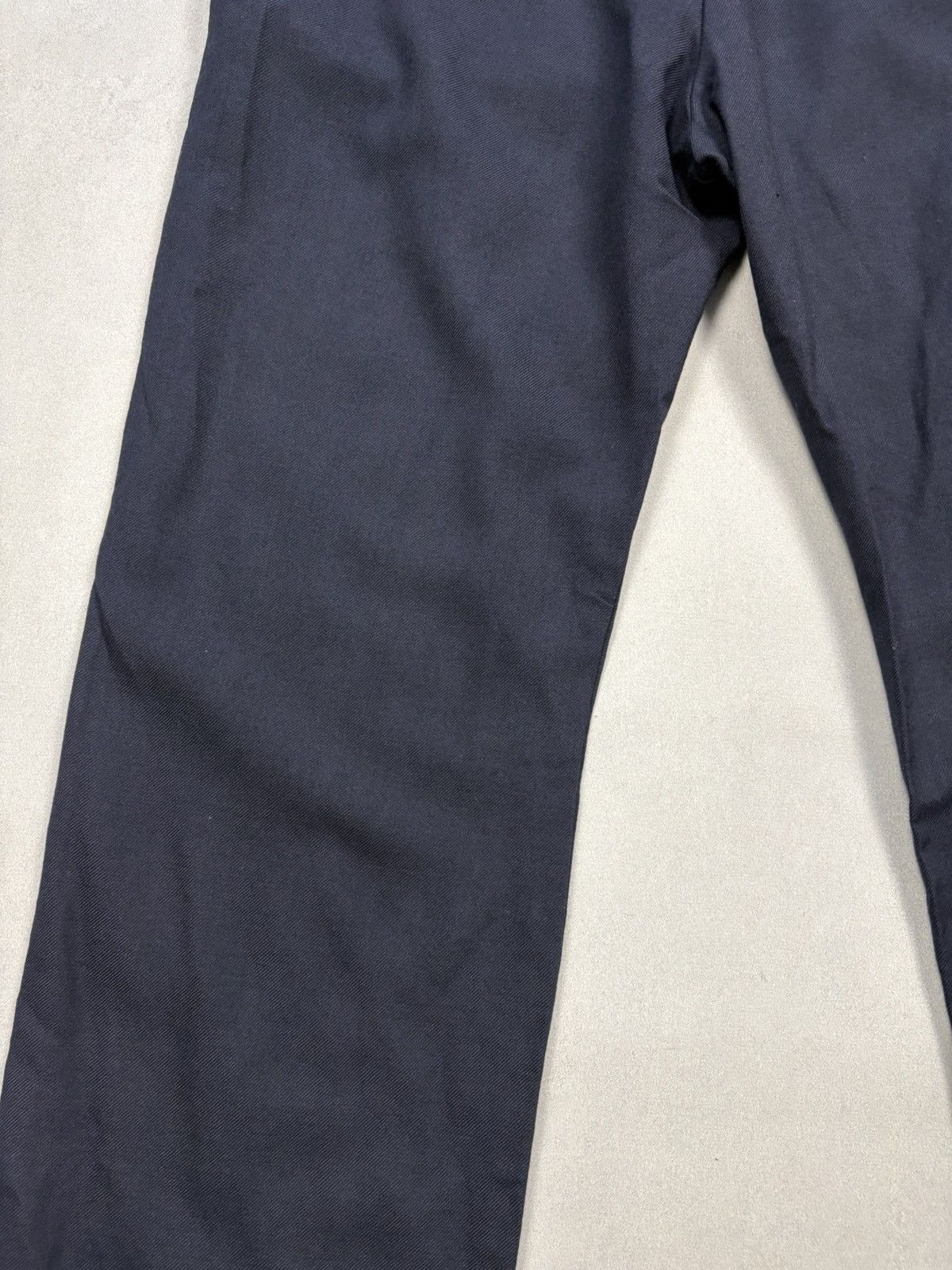 Burberry Burberry Avant-Garde Wool Trousers Curved Pockets Raw Hem 50 Size US 34 / EU 50 - 21 Thumbnail