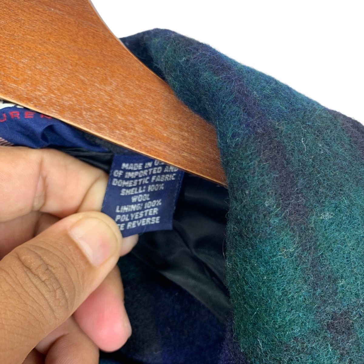 Polo Ralph Lauren × Vintage VINTAGE 90s POLO SPORT RALPH LAUREN TARTAN JACKET Size US L / EU 52-54 / 3 - 6 Thumbnail