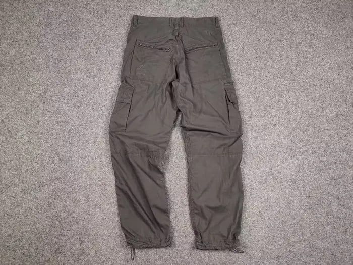Japanese Brand Vintage 90's Japan Cargo Pants Gray Zip Pocket Y2K Style Size US 34 / EU 50 - 6 Thumbnail