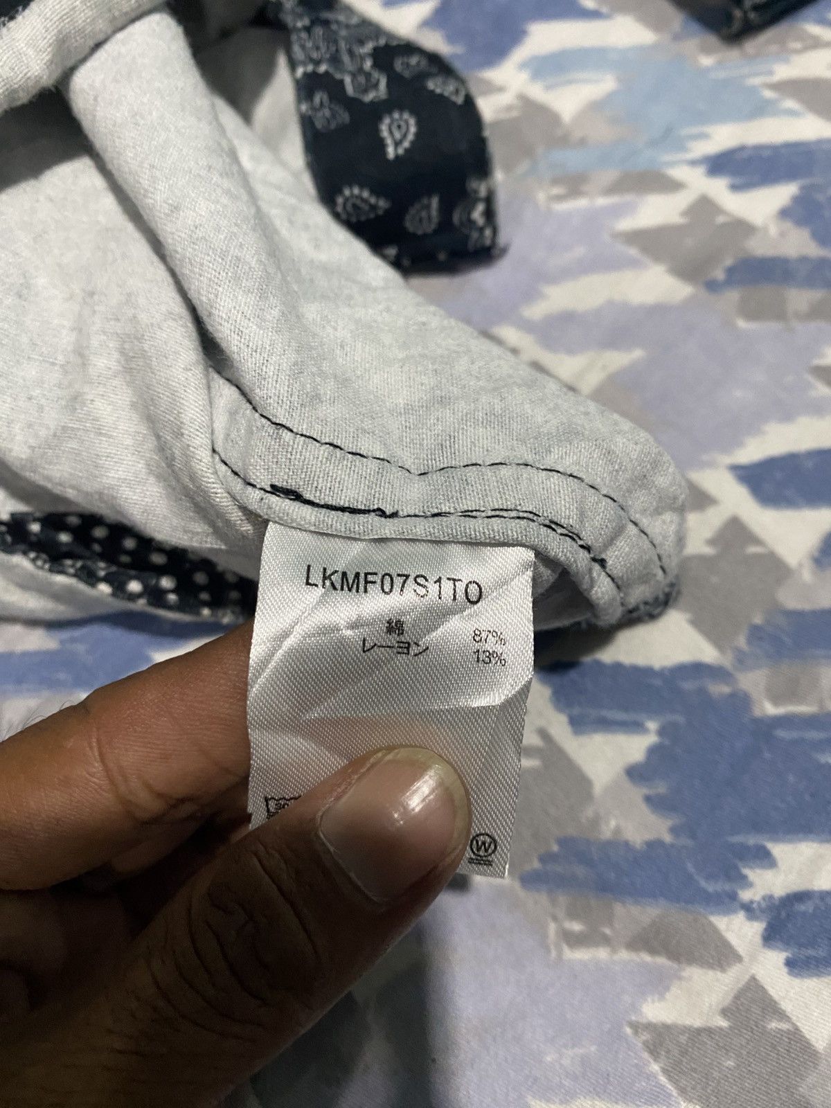 Japanese Brand Lakoke bandana oversize shirt Size US XL / EU 56 / 4 - 7 Thumbnail