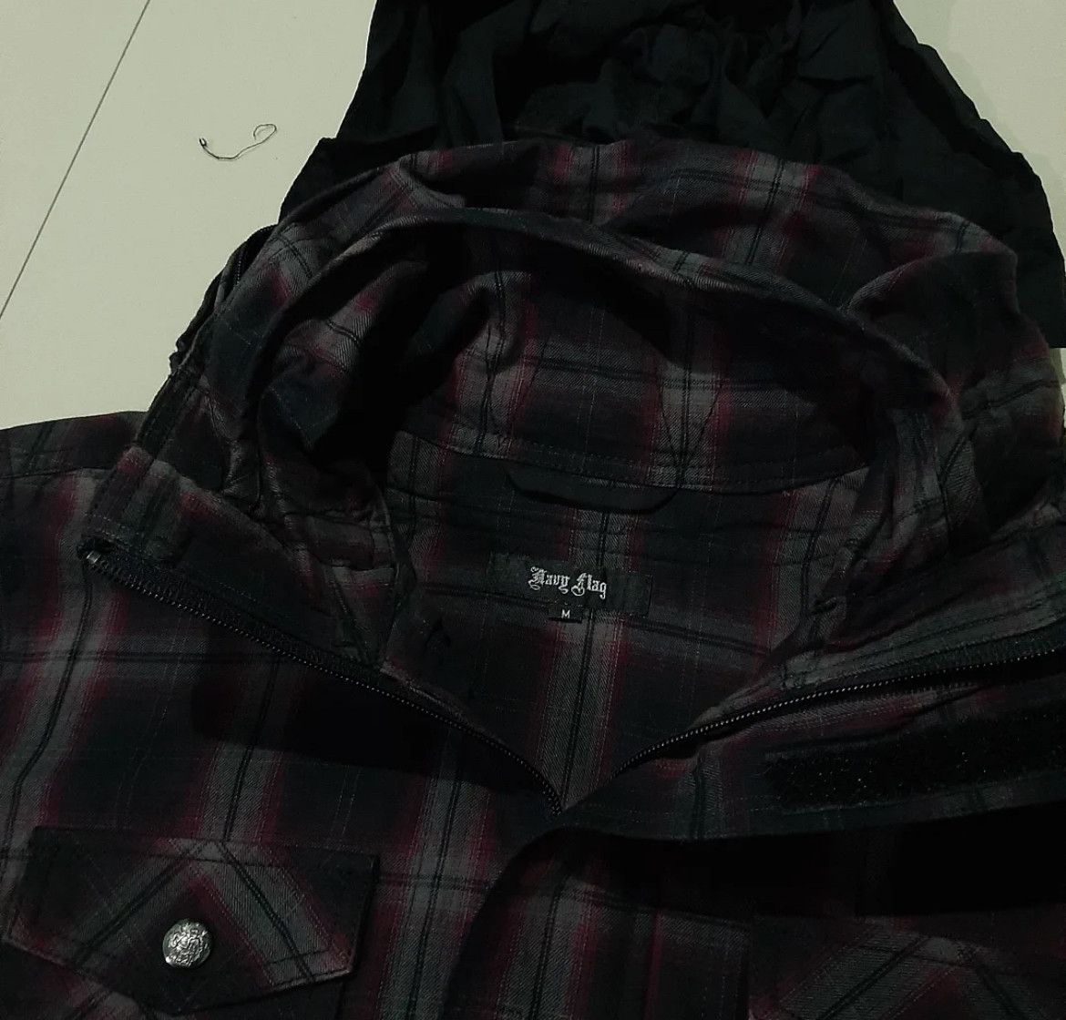 Japanese Brand 2000s Hysteric Plaid Bono Hodded y2k Lgb Ifsixwasnine Size US M / EU 48-50 / 2 - 3 Thumbnail