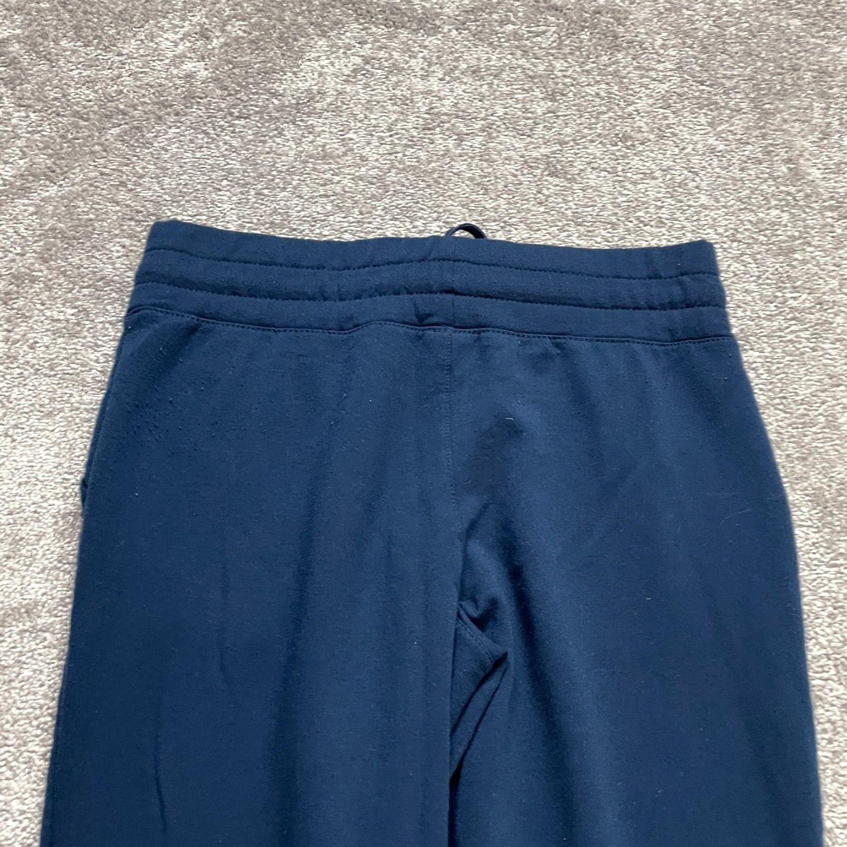 Athletic Works Athletic Works Jogger Pants Womens Small Blue Outdoor Fleece Drawstring 32x28.5 Size 28" / US 6 / IT 42 - 3 Thumbnail