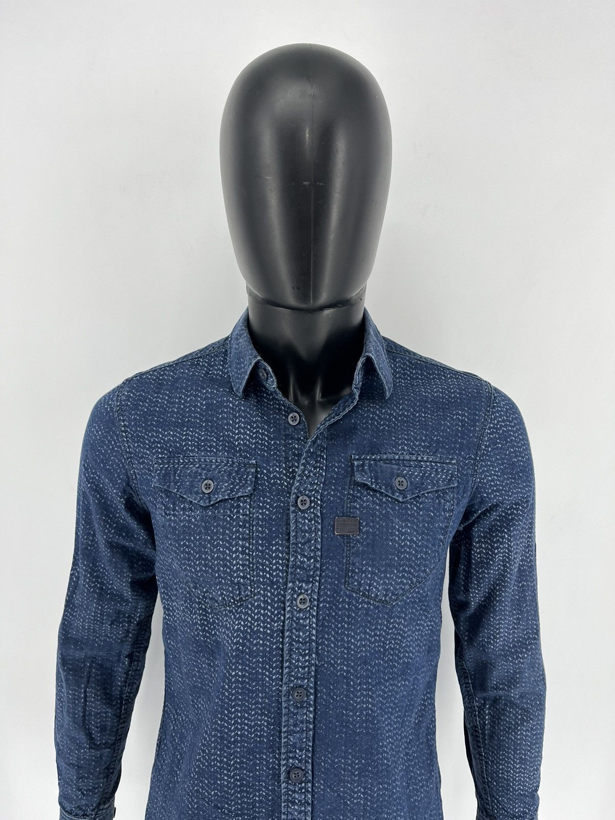 G-Star Gstar Black Shirt Correct Line Slim Fit Size US S / EU 44-46 / 1 - 5 Thumbnail