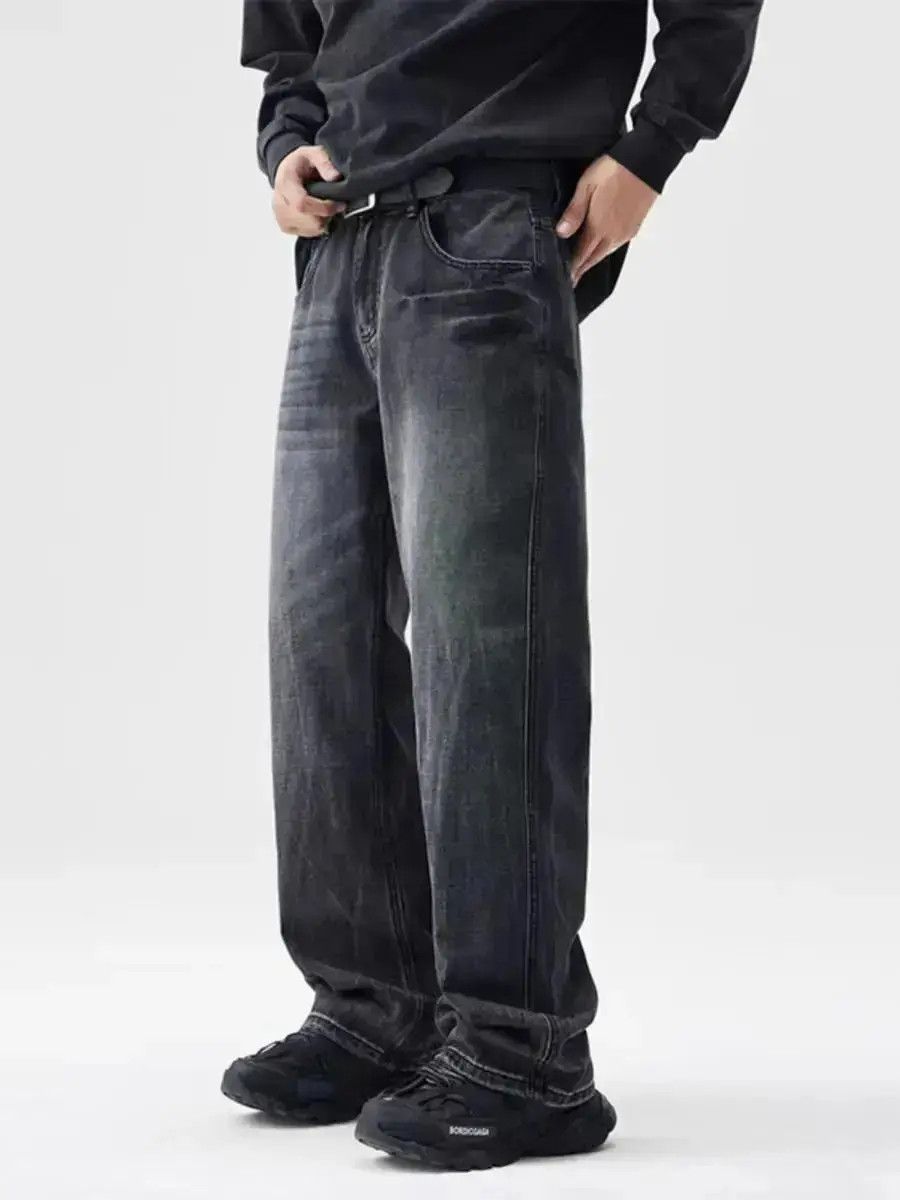 Japanese Brand American High Street Black Relaxed Jeans Size US 30 / EU 46 - 1 Thumbnail