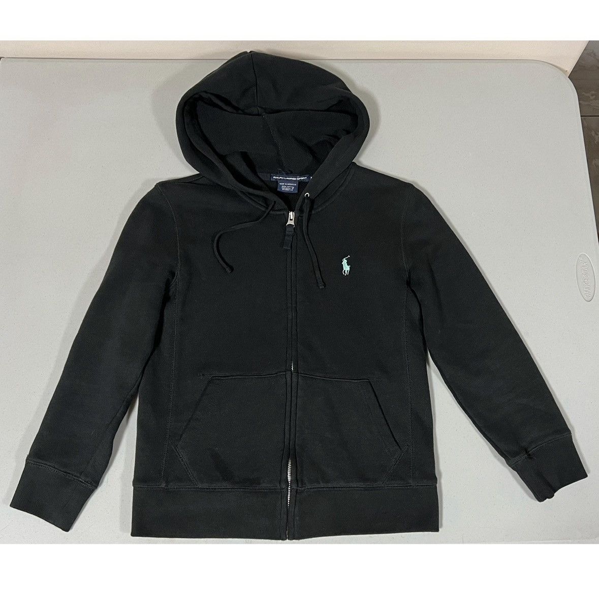 Ralph Lauren Ralph Lauren Black Zipper Sweater Sweatshirt Hoodie Size S 🩵 Size US S / EU 44-46 / 1 - 1 Thumbnail