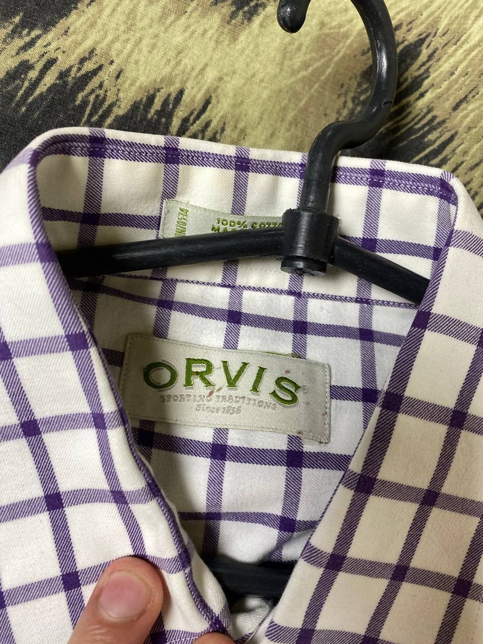 Orvis Mens Orvis Button Down Shirt Long Sleeve Size US L / EU 52-54 / 3 - 2 Thumbnail