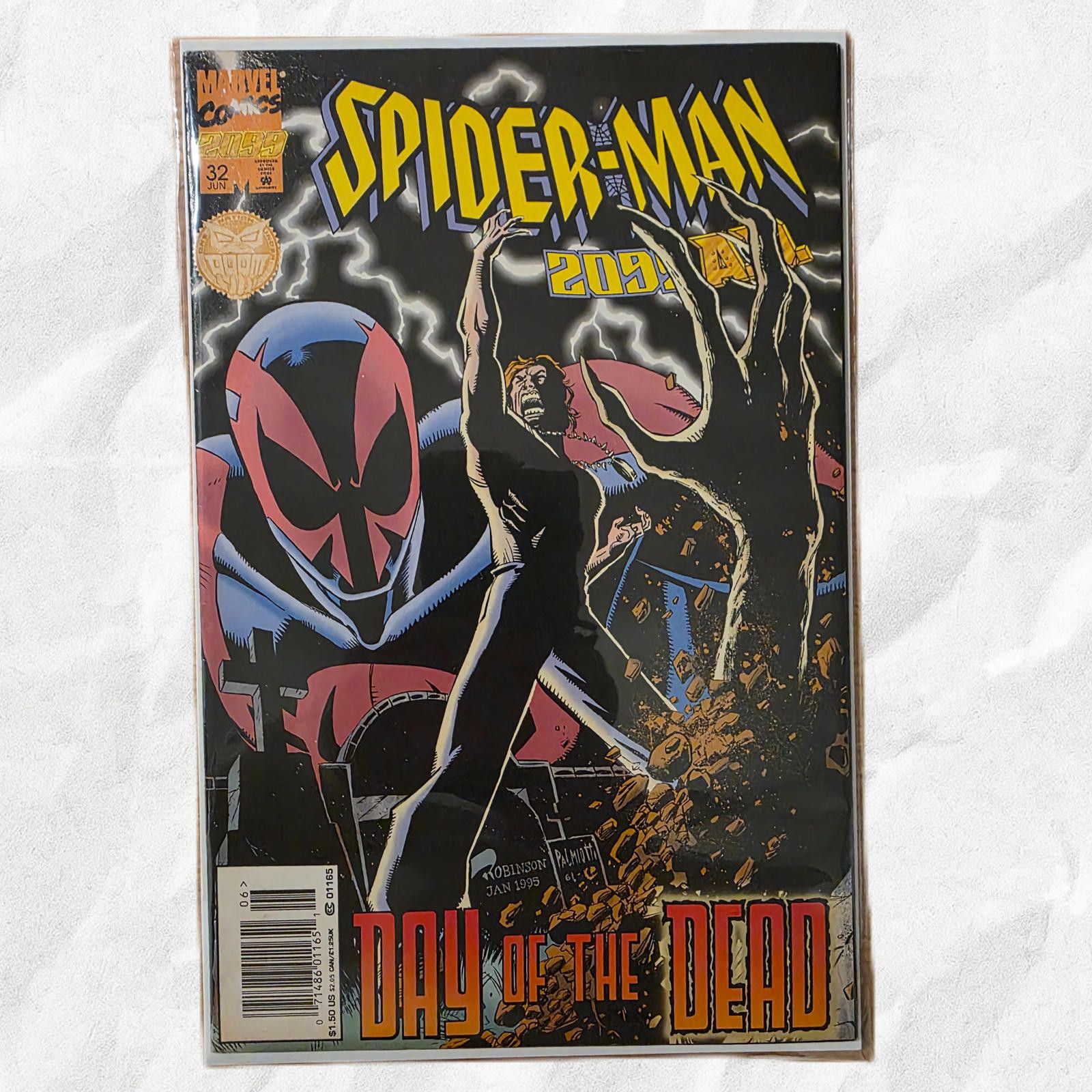 Marvel Comics Spider‑Man 2099 #32 VF/NM 1st Female Strange Comic 1992 (C) Size ONE SIZE - 2 Thumbnail