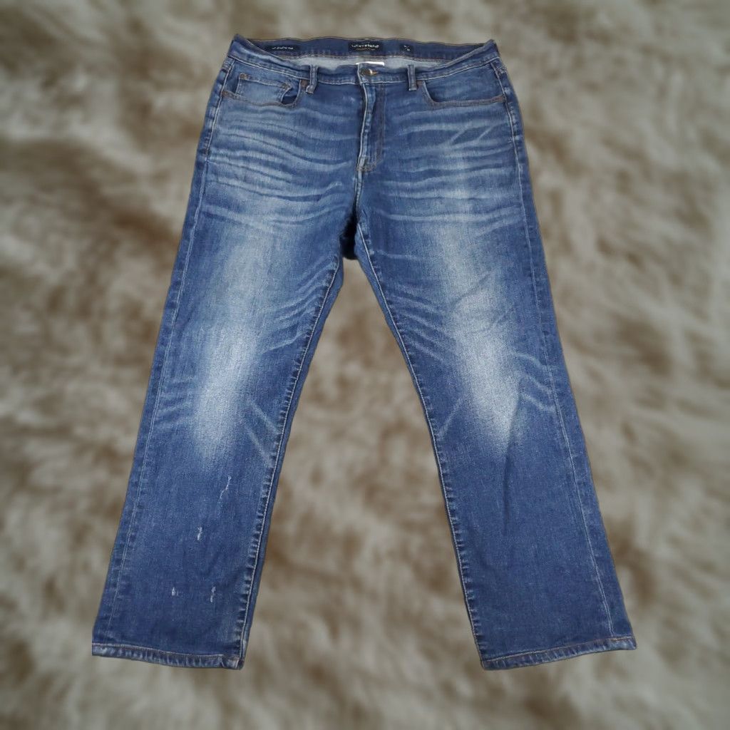 Lucky Brand Lucky Brand Mens 36x28 Extra Large Blue Athletic Slim Leg Denim Jeans Pants Size US 36 / EU 52 - 1 Thumbnail