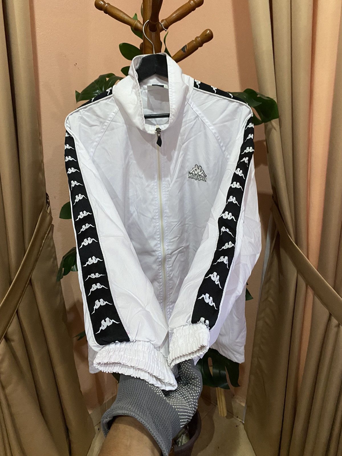 Kappa VINTAGE KAPPA SIDE TAPE WINDBREAKER Size US M / EU 48-50 / 2 - 5 Thumbnail