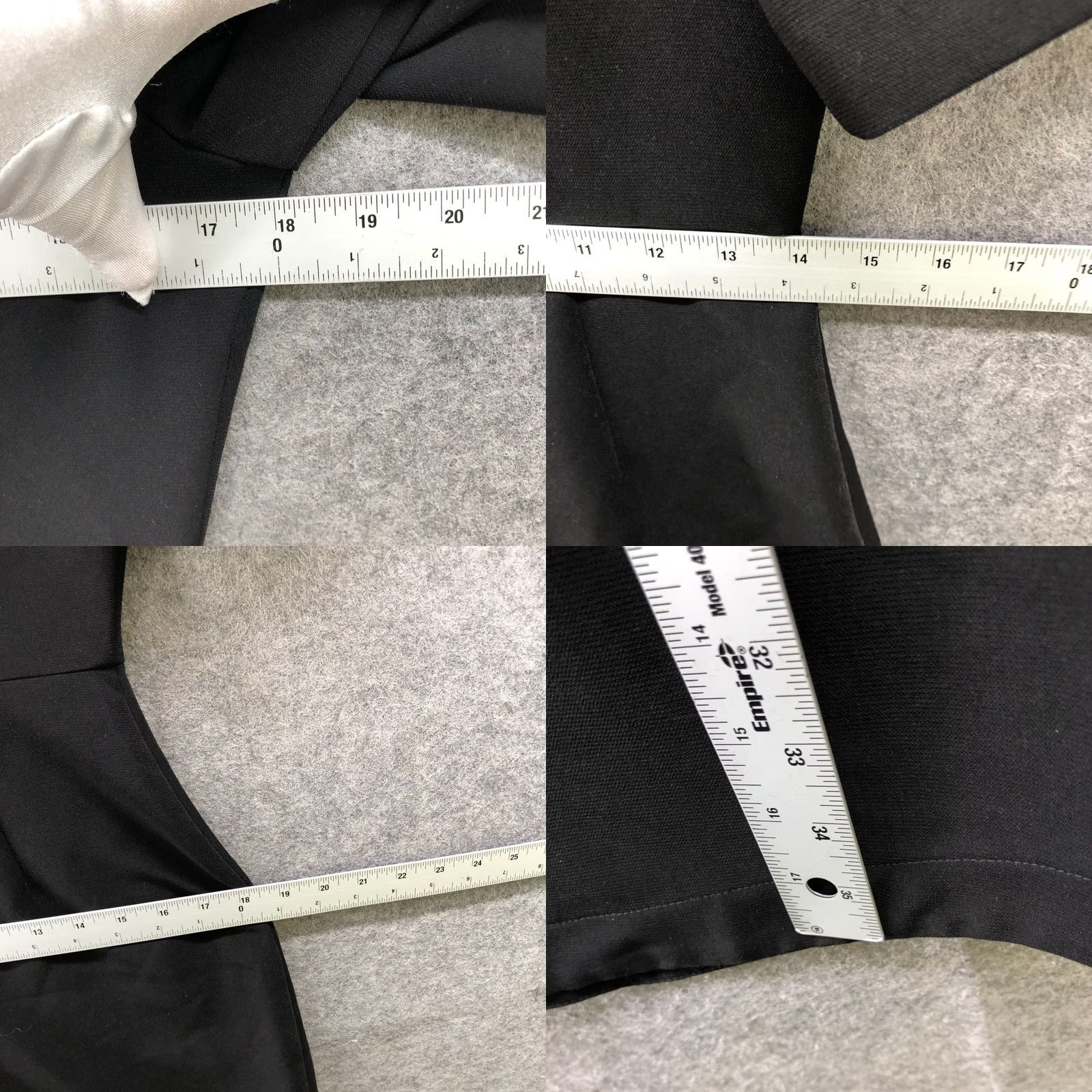 Topshop TopShop Tall Black Mini Dress Size 6 Tall Short Sleeve A-Line Formal Party Size 28" / US 6 / IT 42 - 8 Thumbnail