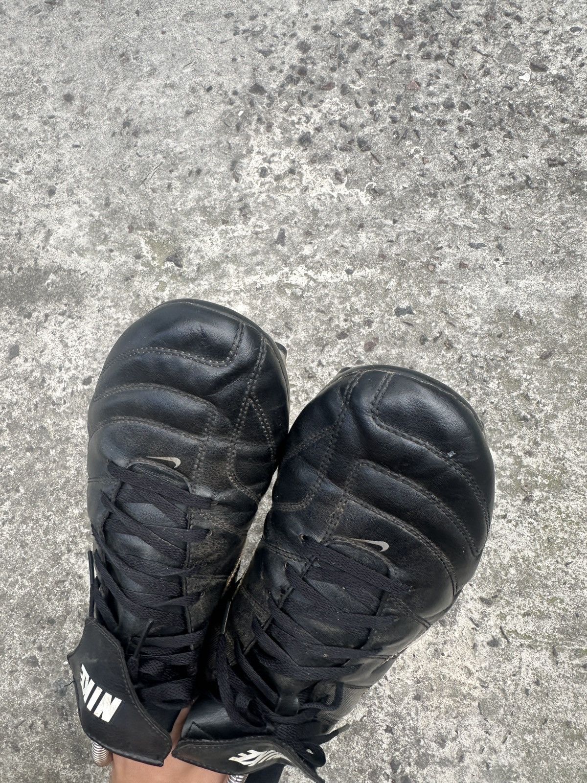 Nike Vintage Nike PARK II FG FOOTBALL Soccer Boots 12 Rare Logo Size US 12 / EU 45 - 5 Thumbnail