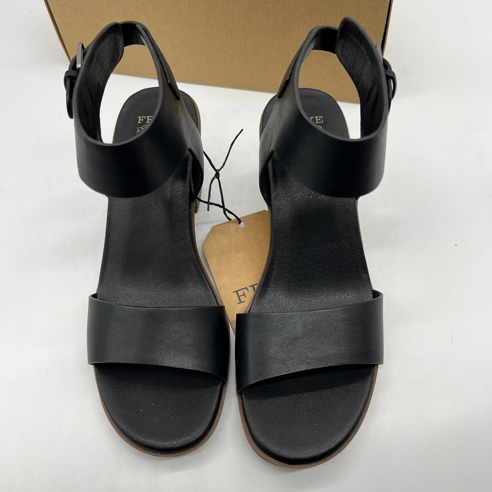 Other Frye and Co. Womens Kahlia Heeled Sandals Black Size 8M Size US 8 / IT 38 - 4 Thumbnail