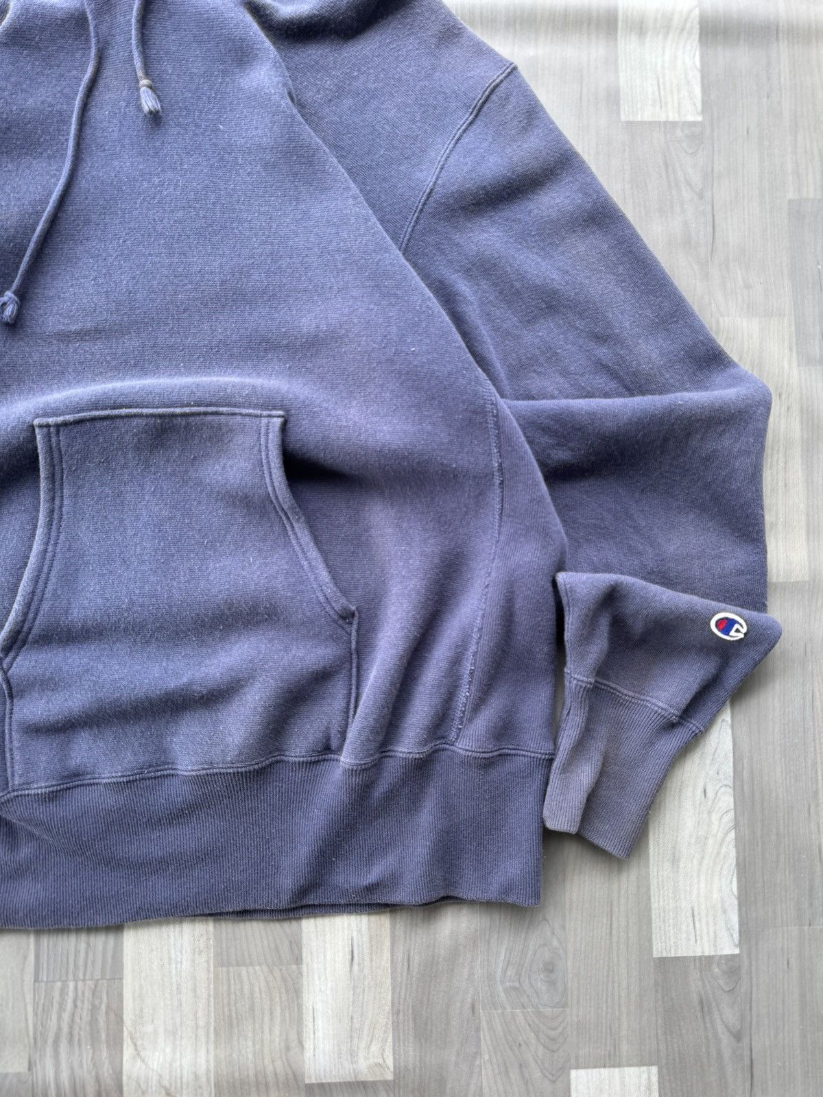Champion × Vintage 70s VINTAGE REVERSE WEAVE CHAMPION HOODIE NAVY Size US XL / EU 56 / 4 - 2 Thumbnail