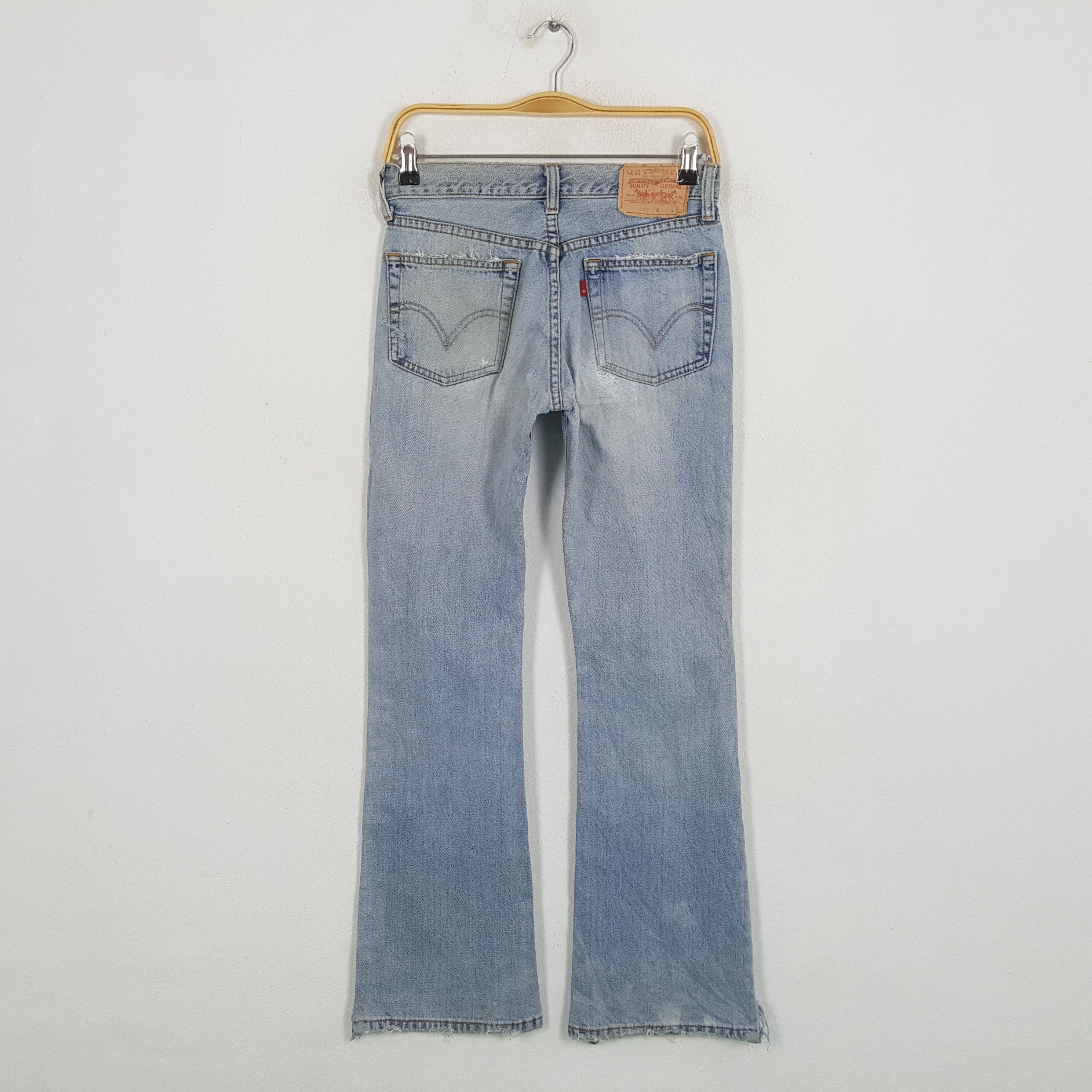 Levi's × Vintage Vintage LEVI'S 501 Distressed Denim Bootcut Jeans Size 28" / US 6 / IT 42 - 4 Thumbnail