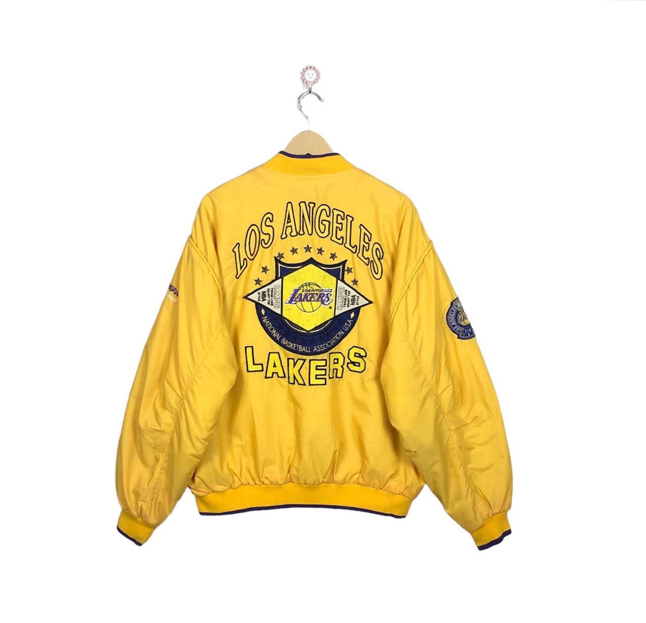NBA 1991 Nutmeg x Campri LA Lakers NBA Jacket - XL - Vtg 90s Size US XL / EU 56 / 4 - 1 Thumbnail