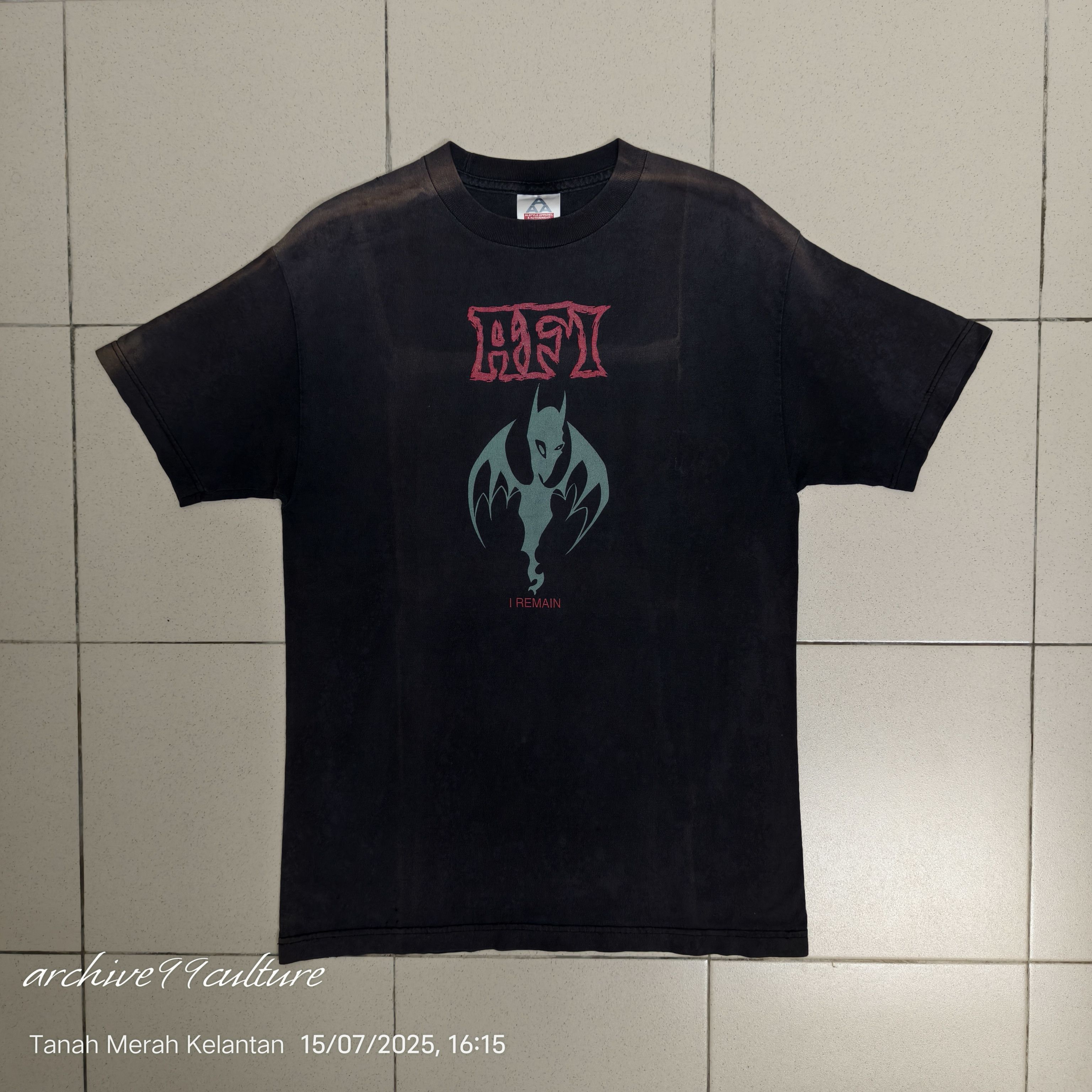 Band Tees AFI - I Remain / Art Of Drowning 2000 Tour Shirt Size US M / EU 48-50 / 2 - 1 Thumbnail