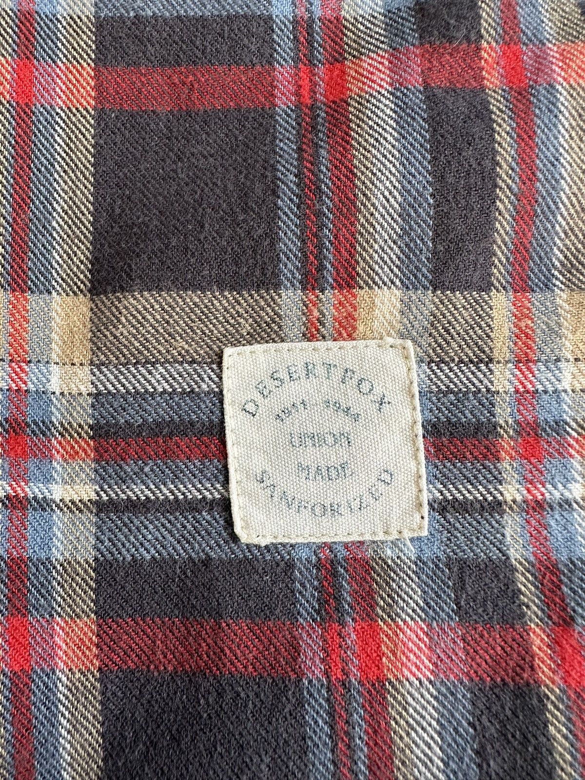 PPFM FW08 PPFM '' Desert Fox'' checker cotton flannel shirt Size US M / EU 48-50 / 2 - 18 Thumbnail