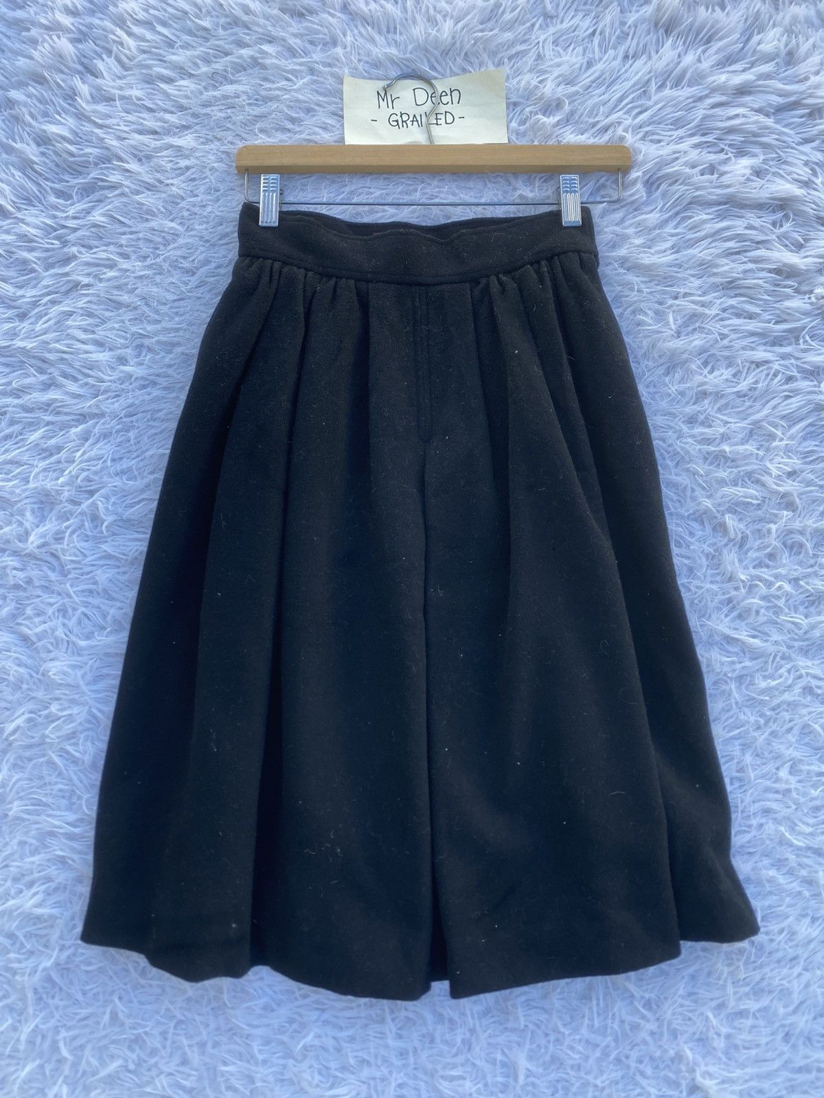 Yves Saint Laurent Rare Vintage Yves Saint Laurent YSL Wool Skirt Size 25" / US 0 / IT 36 - 1 Thumbnail