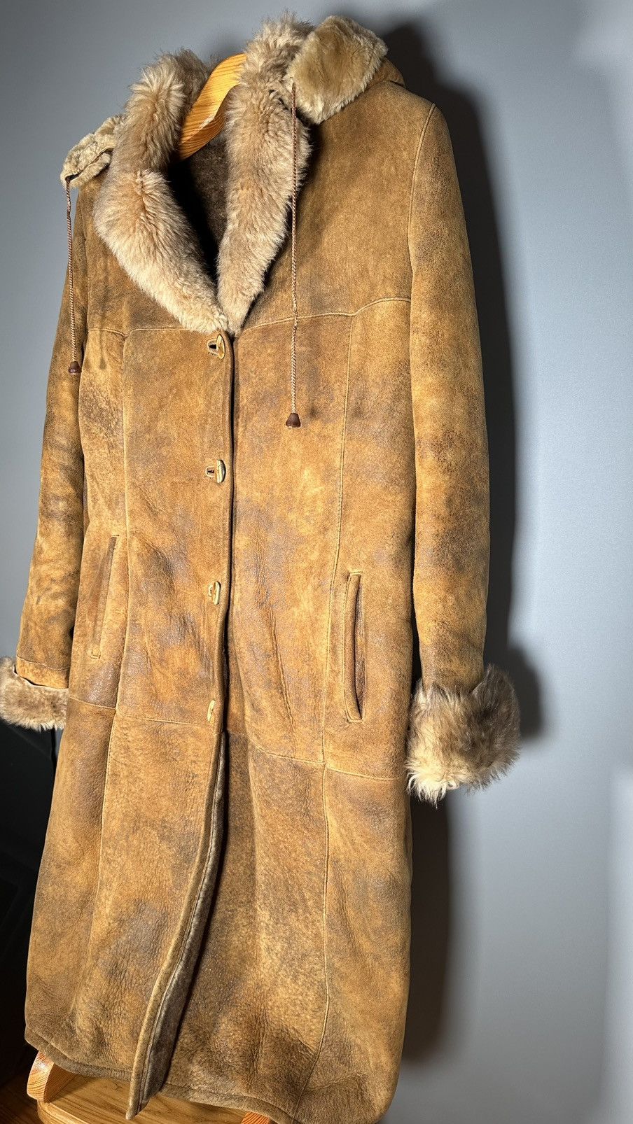 Vintage Vintage women sheepskin 100% coat Size M / US 6-8 / IT 42-44 - 3 Thumbnail