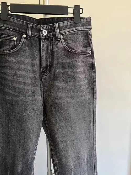 Designer × Japanese Brand × Vintage yuppie distressed washed flared jeans Size US 34 / EU 50 - 3 Thumbnail