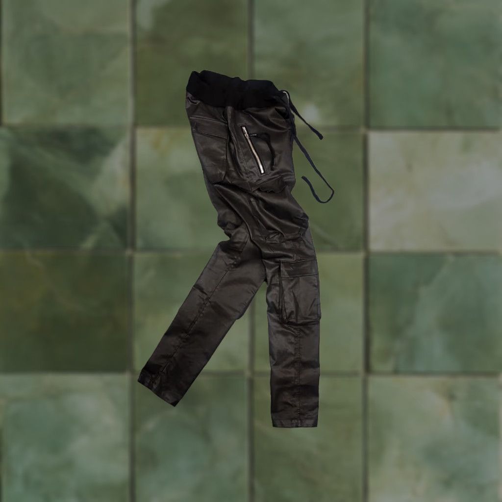 Vagabond Vagabond Black Slim Multipocket Cargo Pants Rick Owens style Size US 33 - 1 Thumbnail